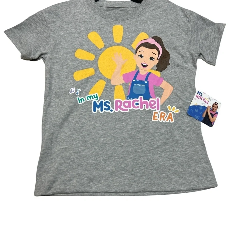 Gray Ms. Rachel Graphic T-Shirt